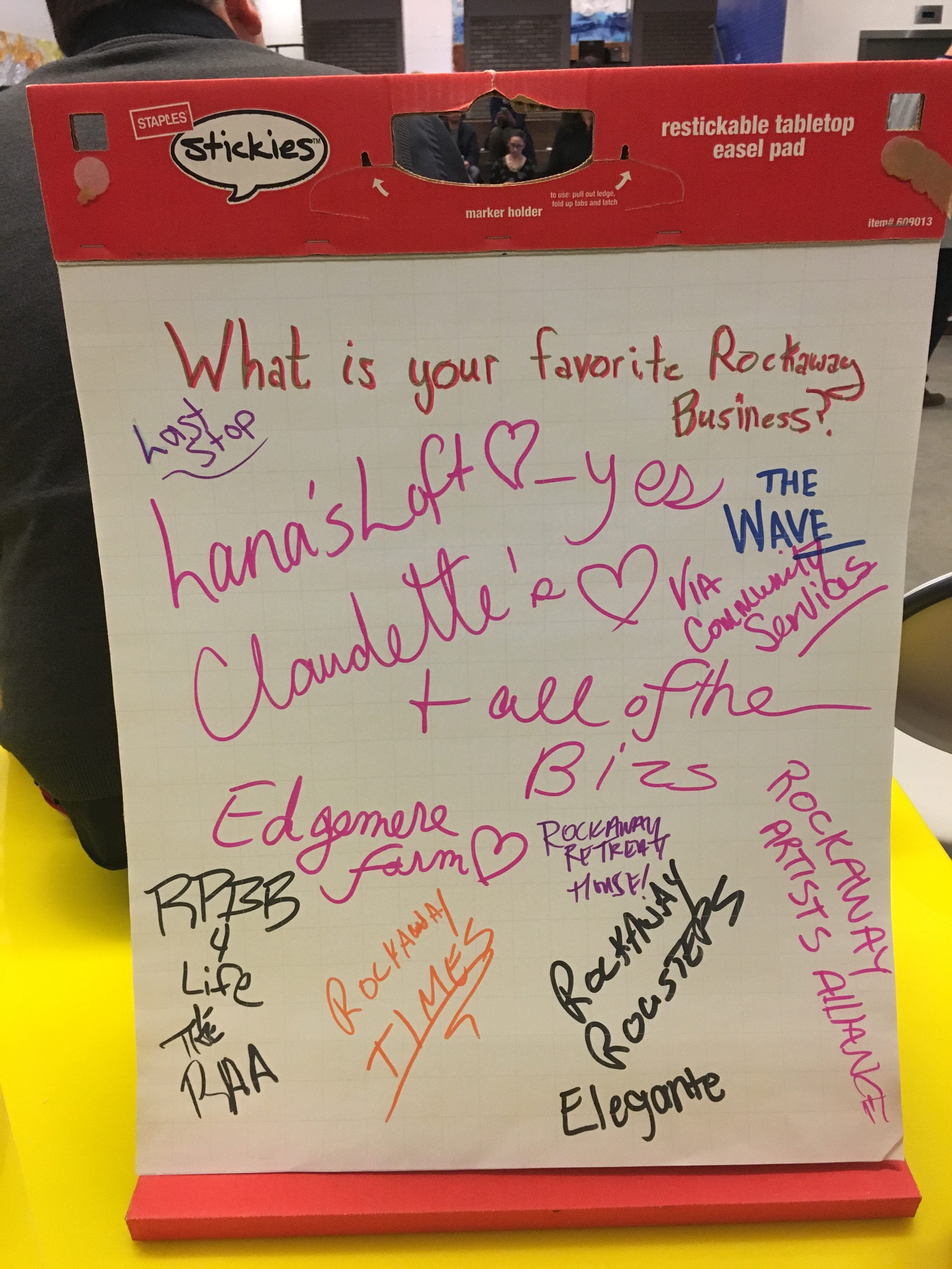 Community Connect Rockaway Business Alliance & Harbor School Awards