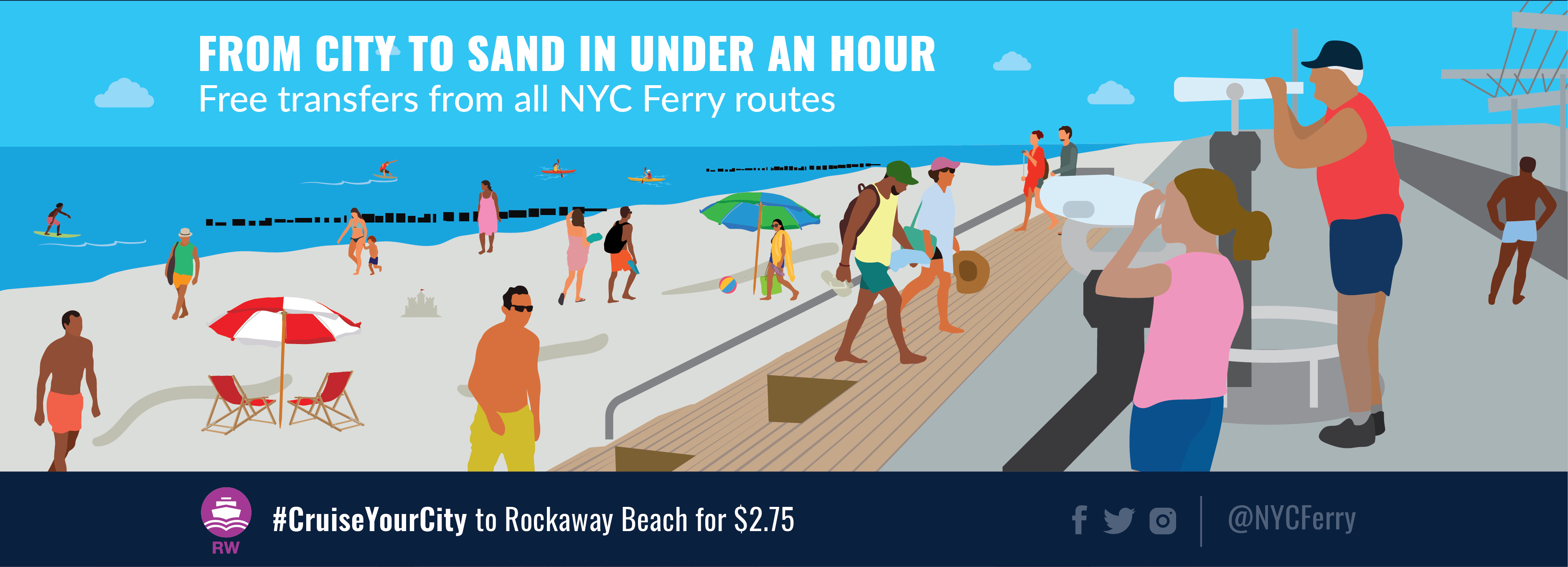 5 Things to do at Rockaway Beach New York City Ferry Service