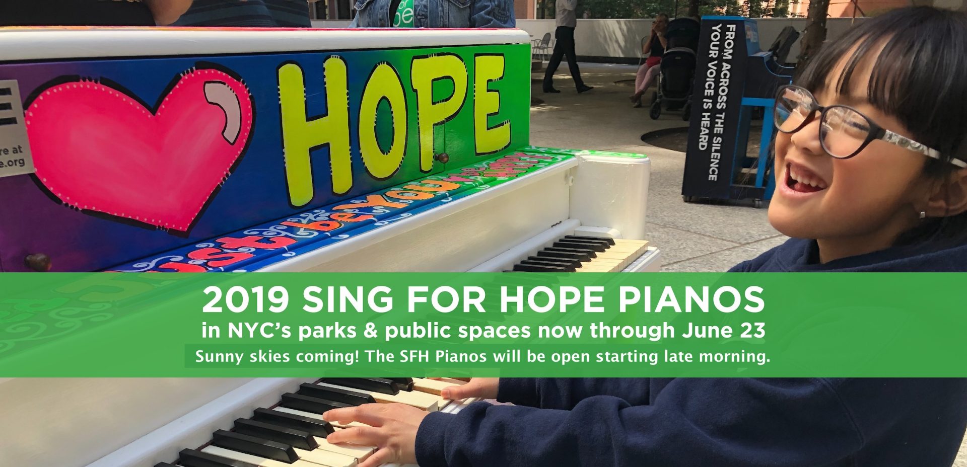 Sing For Hope Pianos Takes to NYC's Communities