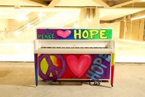 Sing For Hope Piano "Peace, Love, and Hope" by Colette by Hardy