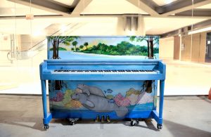 Piano Painting Harmony on Earth by DIANE TONELLI