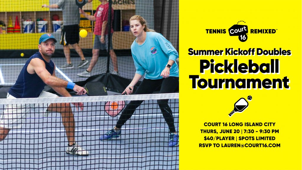 Summer Kickoff Pickleball Tournament! New York City Ferry Service