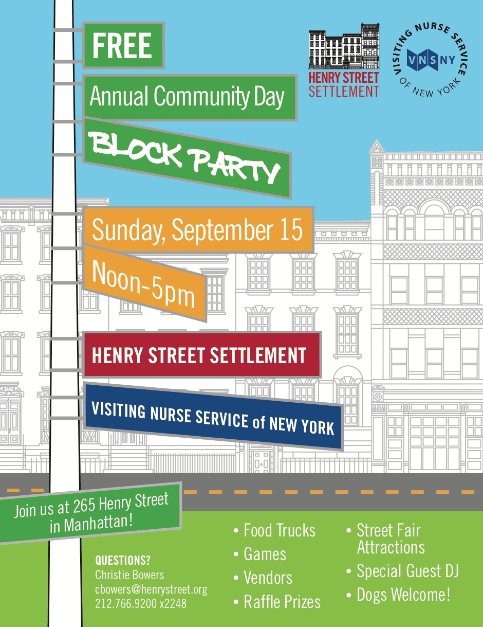 Henry Street Settlement Block Party