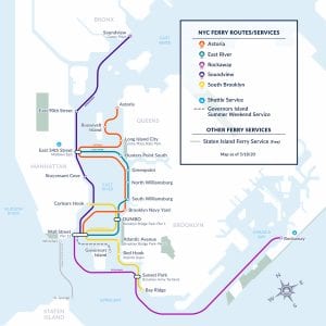 NYC Ferry Service & Schedule Modification - New York City Ferry Service