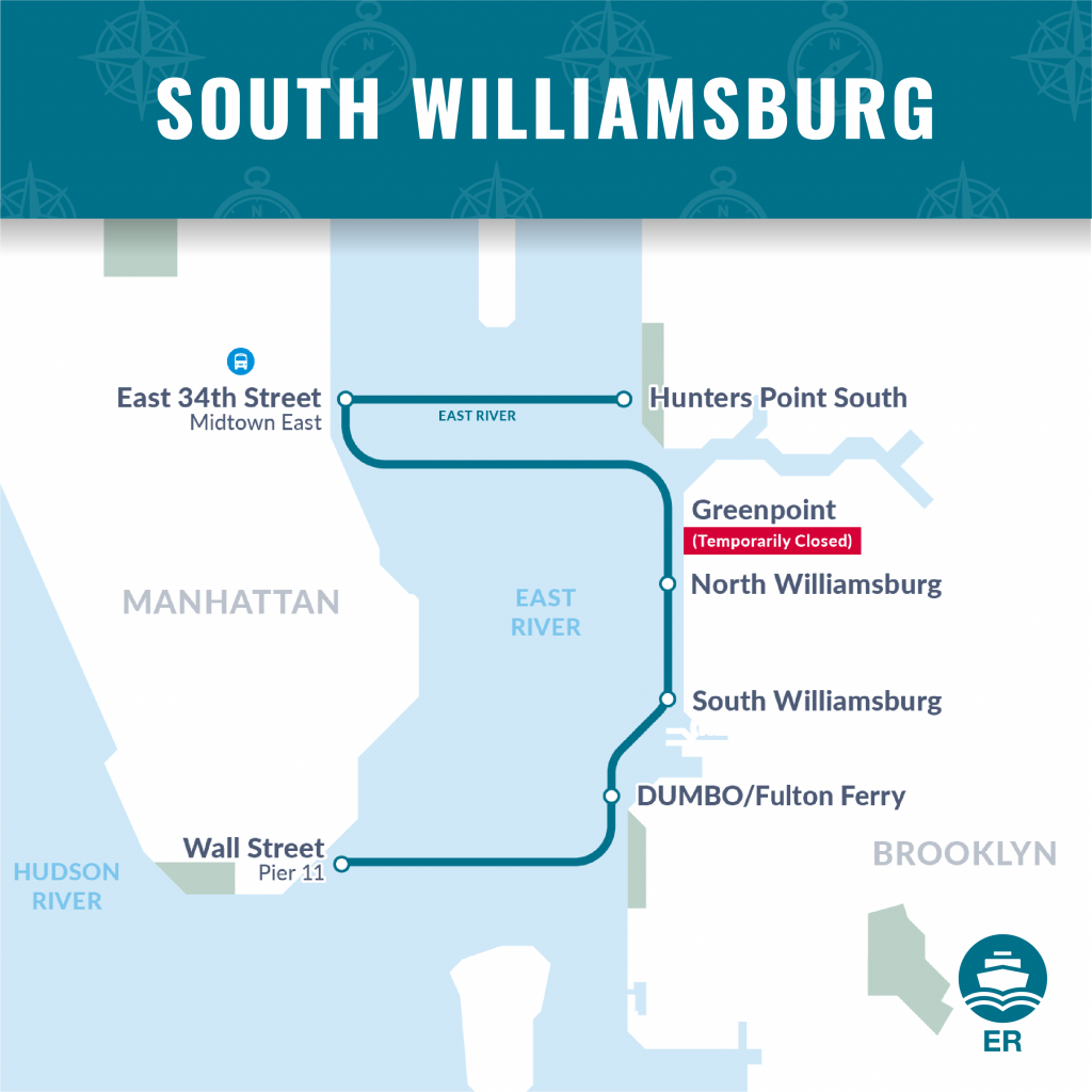 South Williamsburg Landing Re-Opening + New East River Schedule In