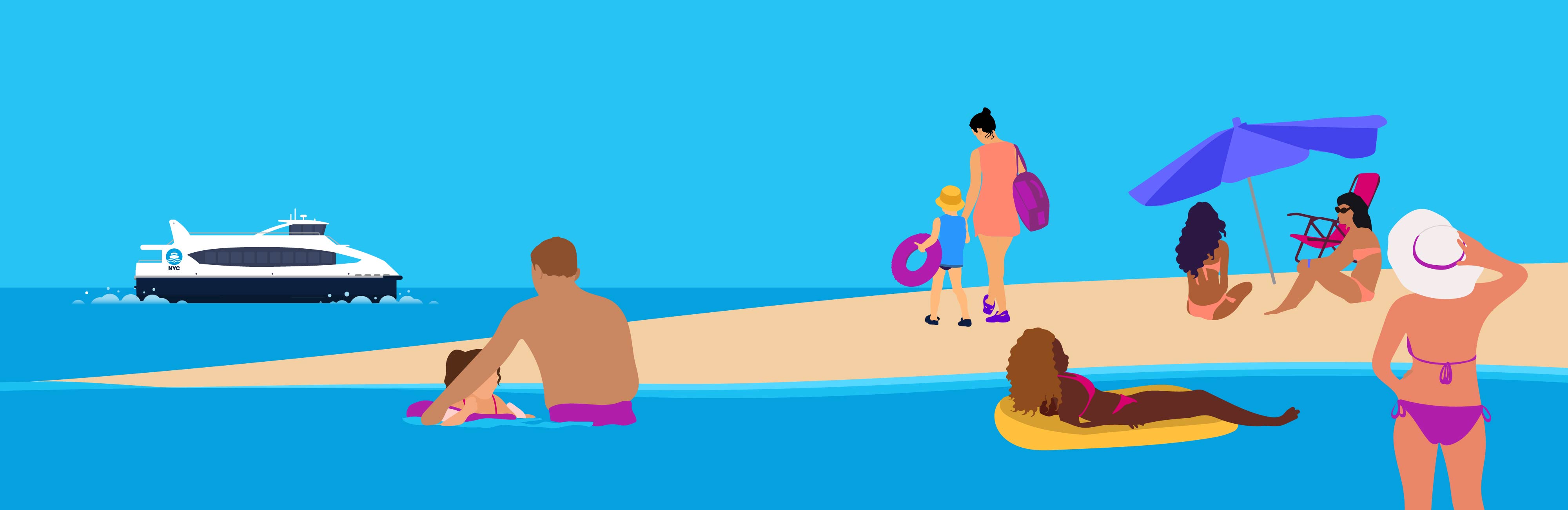 How to Get to Rockaway Beach This Summer